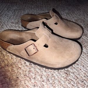 Birkenstock leather Boston clog